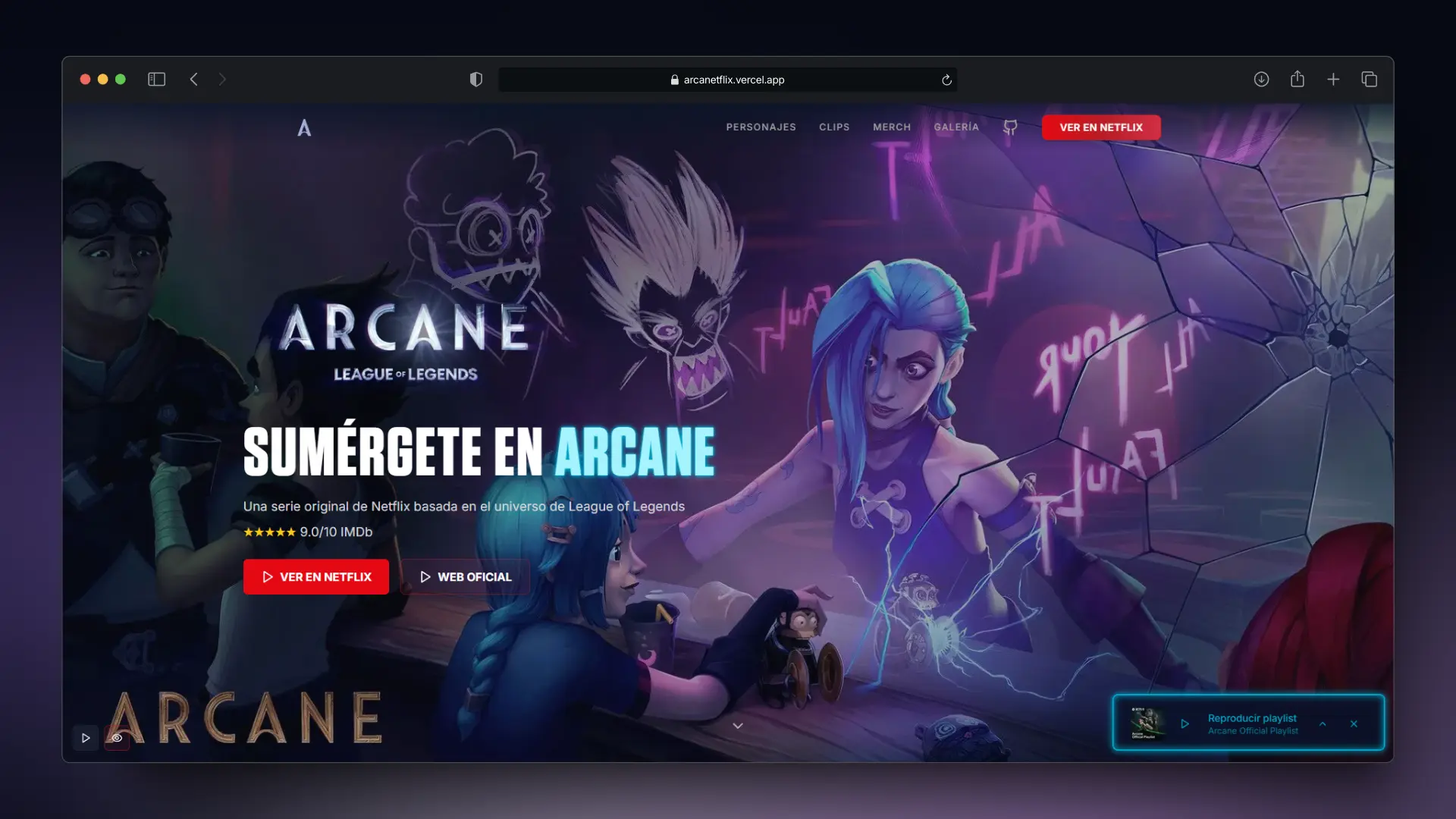 Vista previa 1 de ArcaNETFLIX